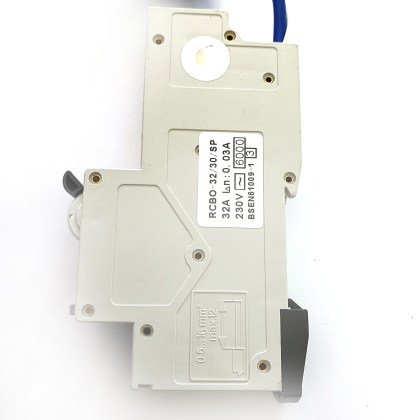 Lewden Control Gear RCBO-32/30/SP B32 32A 32 Amp 30mA RCBO Circuit Breaker Type B